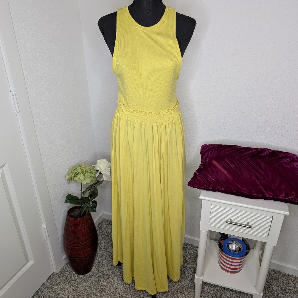 💘 Daily Practice by Anthropologie Jump-High Cutout Dress - New - Medium - Picture 5 of 9